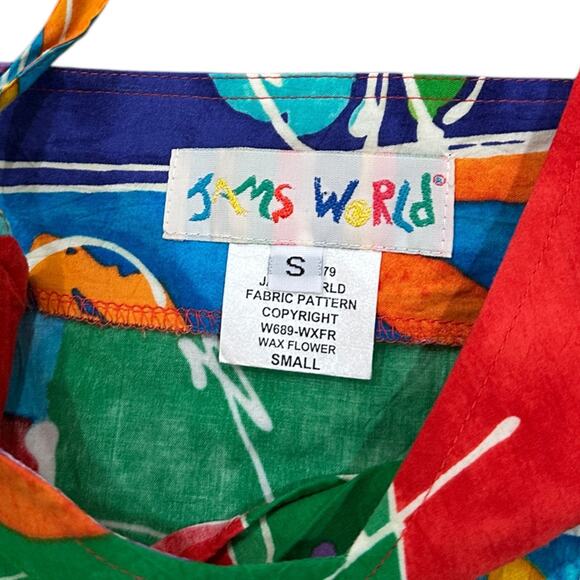 Vintage Jams World Vibrant Floral Tank - Picture 6 of 8